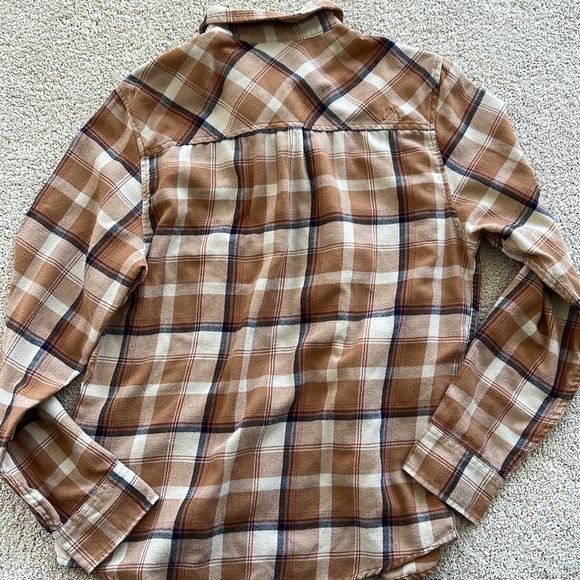 Alpine Design Brown Plaid Button Down Shirt - Picture 3 of 3